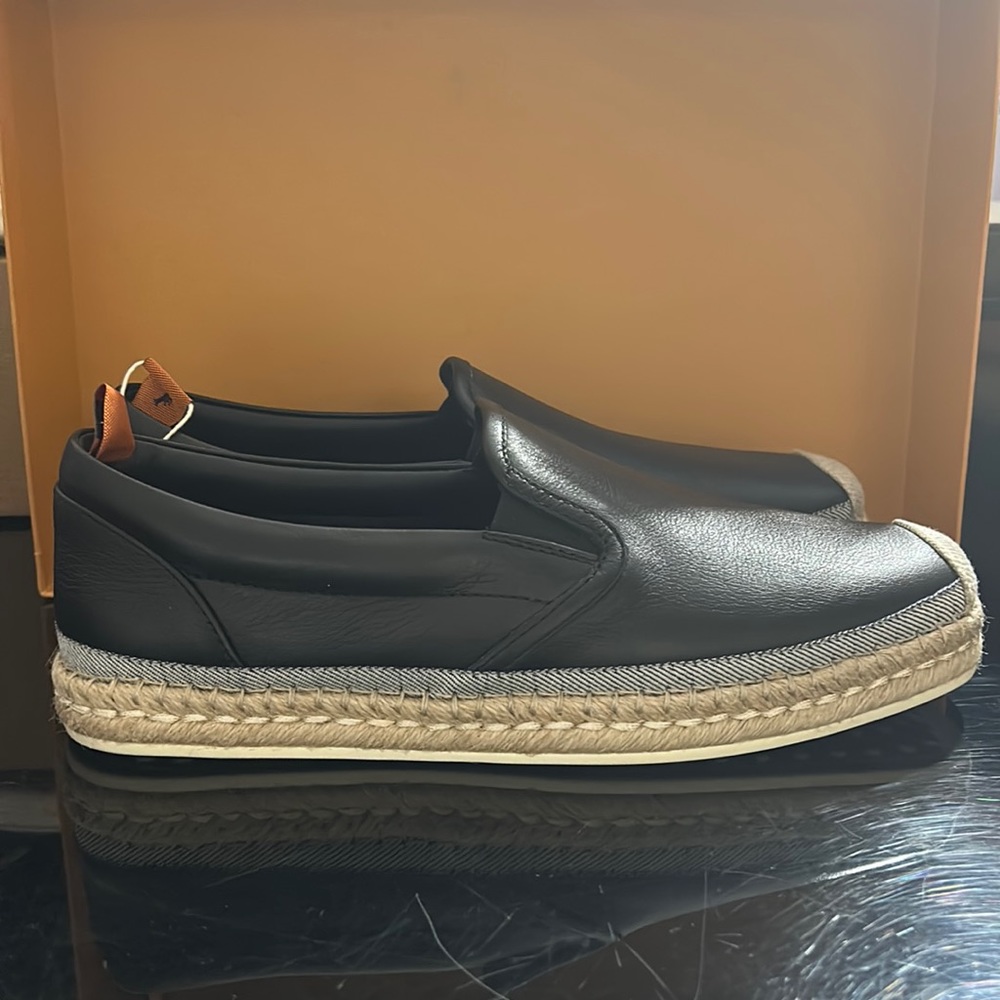 Tod’s Leather Espadrilles